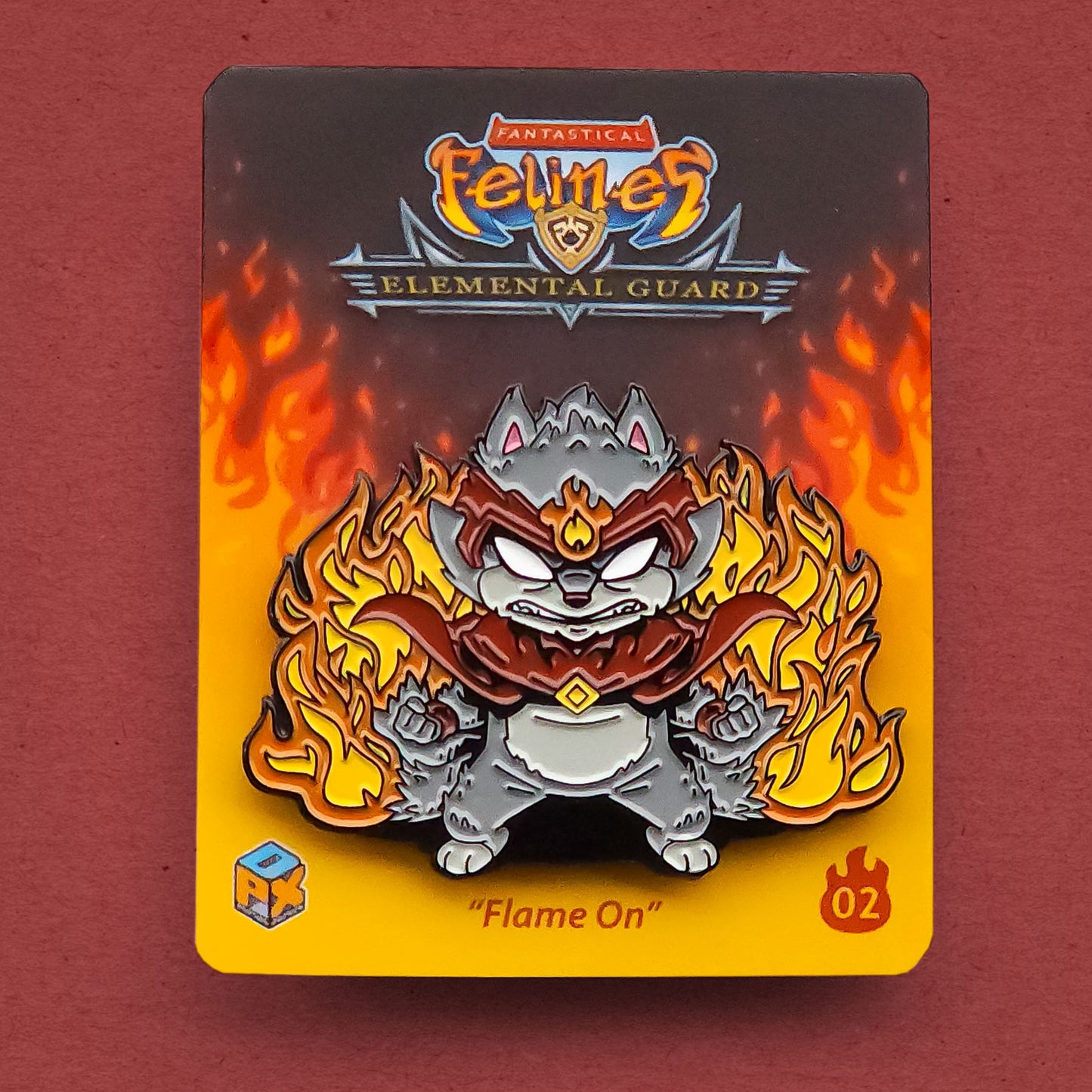 Flame On - Enamel Pin