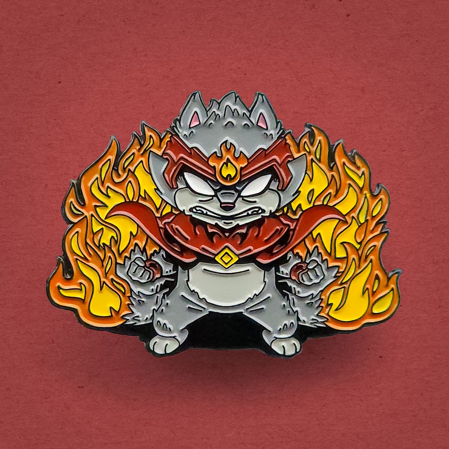 Flame On - Enamel Pin