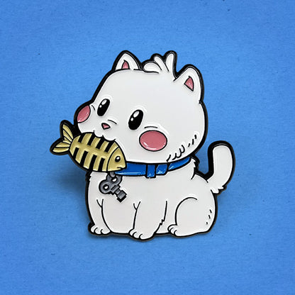 Li'l Beast - Fishbone Enamel Pin