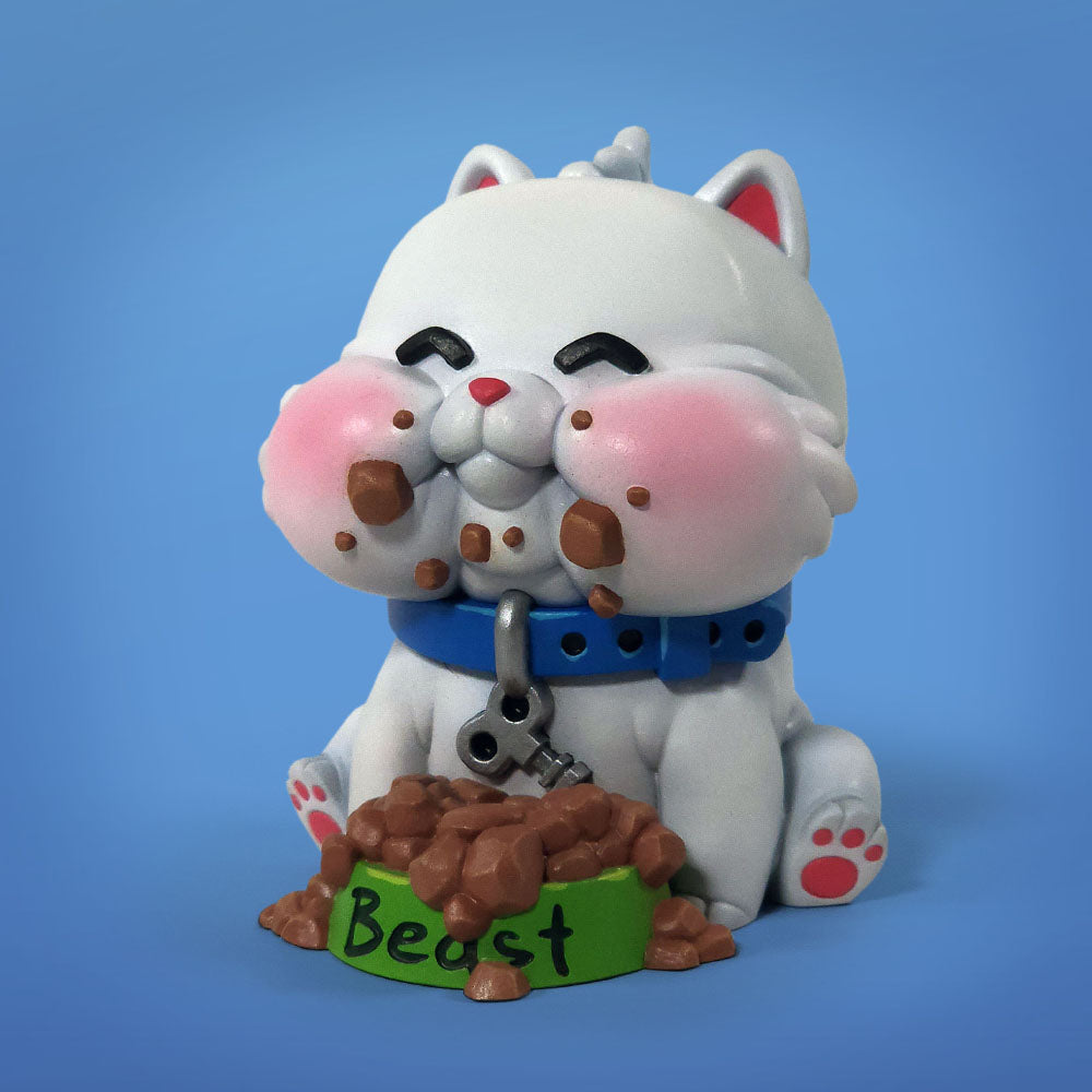 Li'l Beast - Lunchtime Resin Figure - Painted