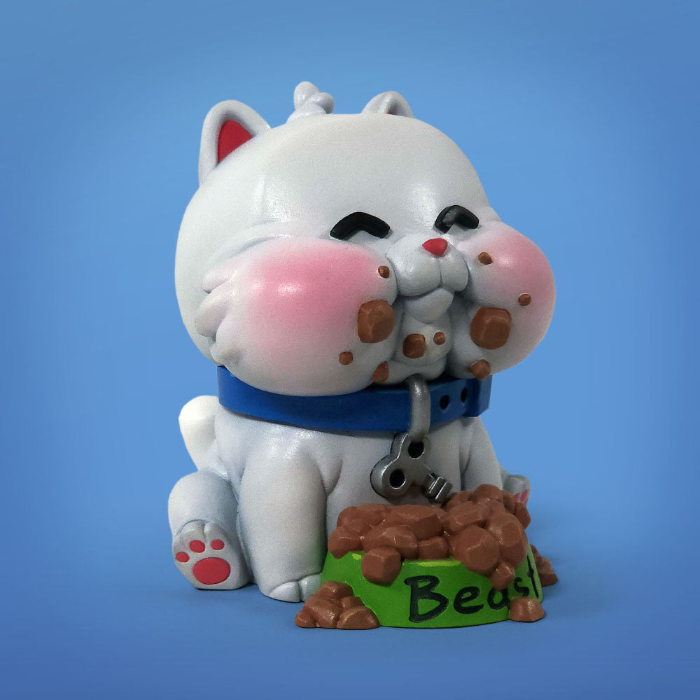 Li'l Beast - Lunchtime Resin Figure - Painted