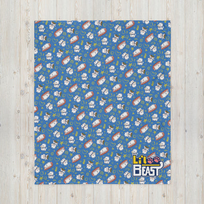 Li'l Beast - 50"×60" Throw Blanket