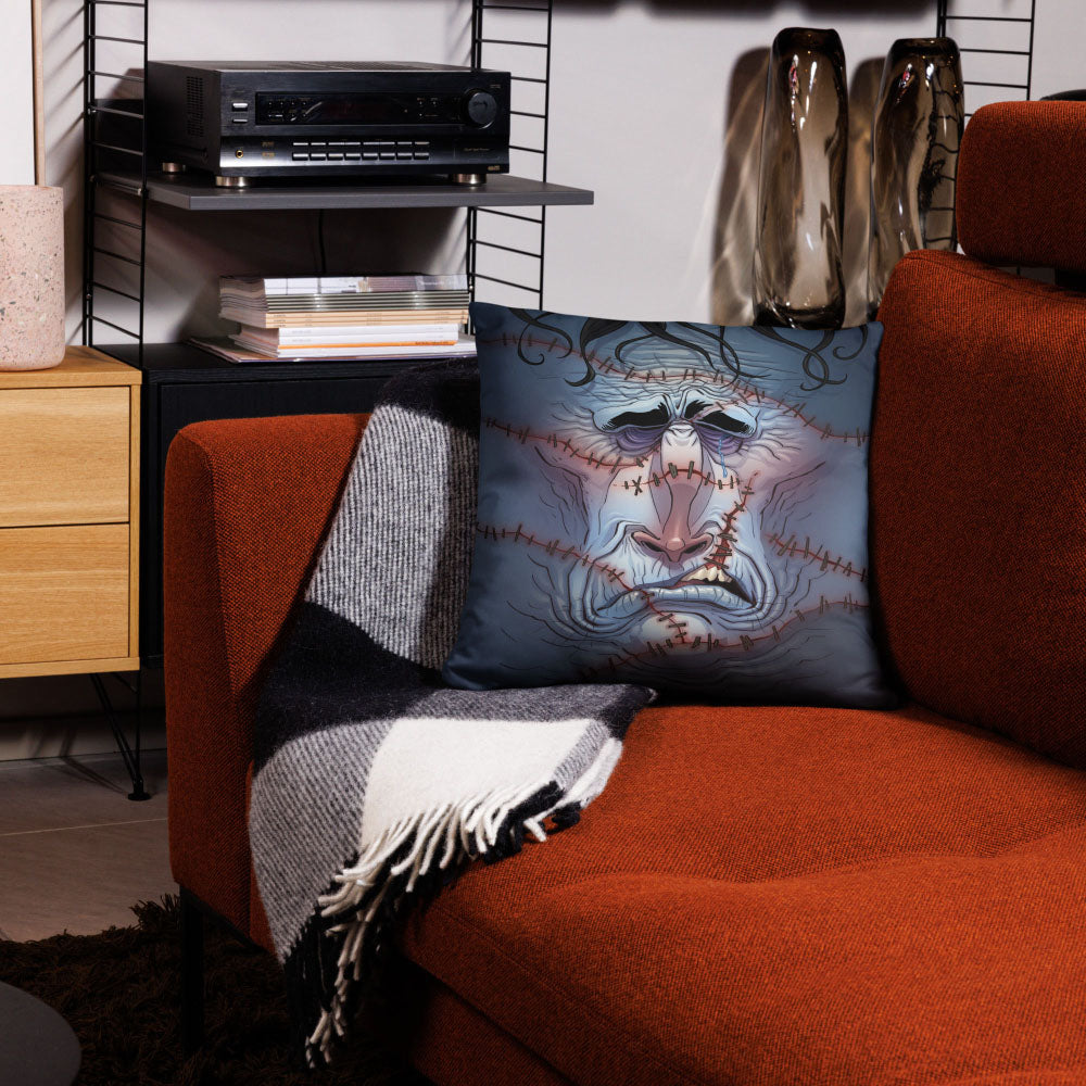 Patches - 18" Throw Pillow