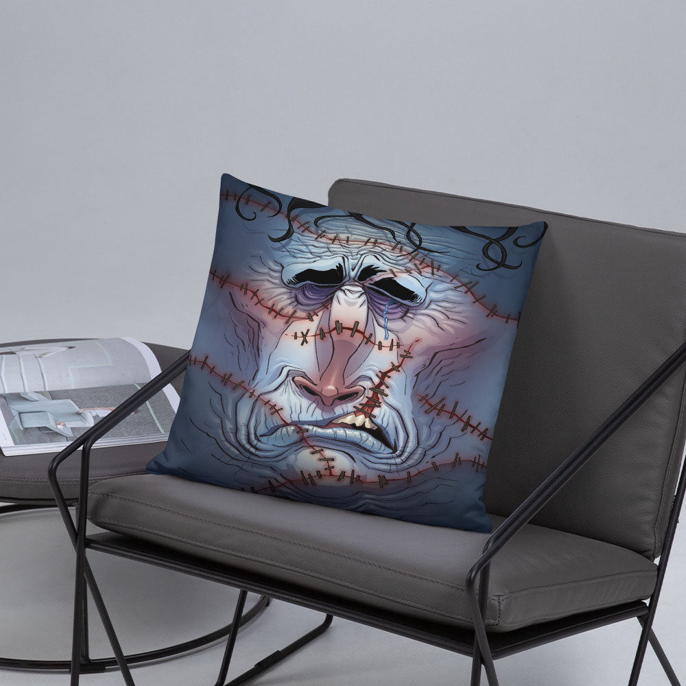 Patches - 18" Throw Pillow