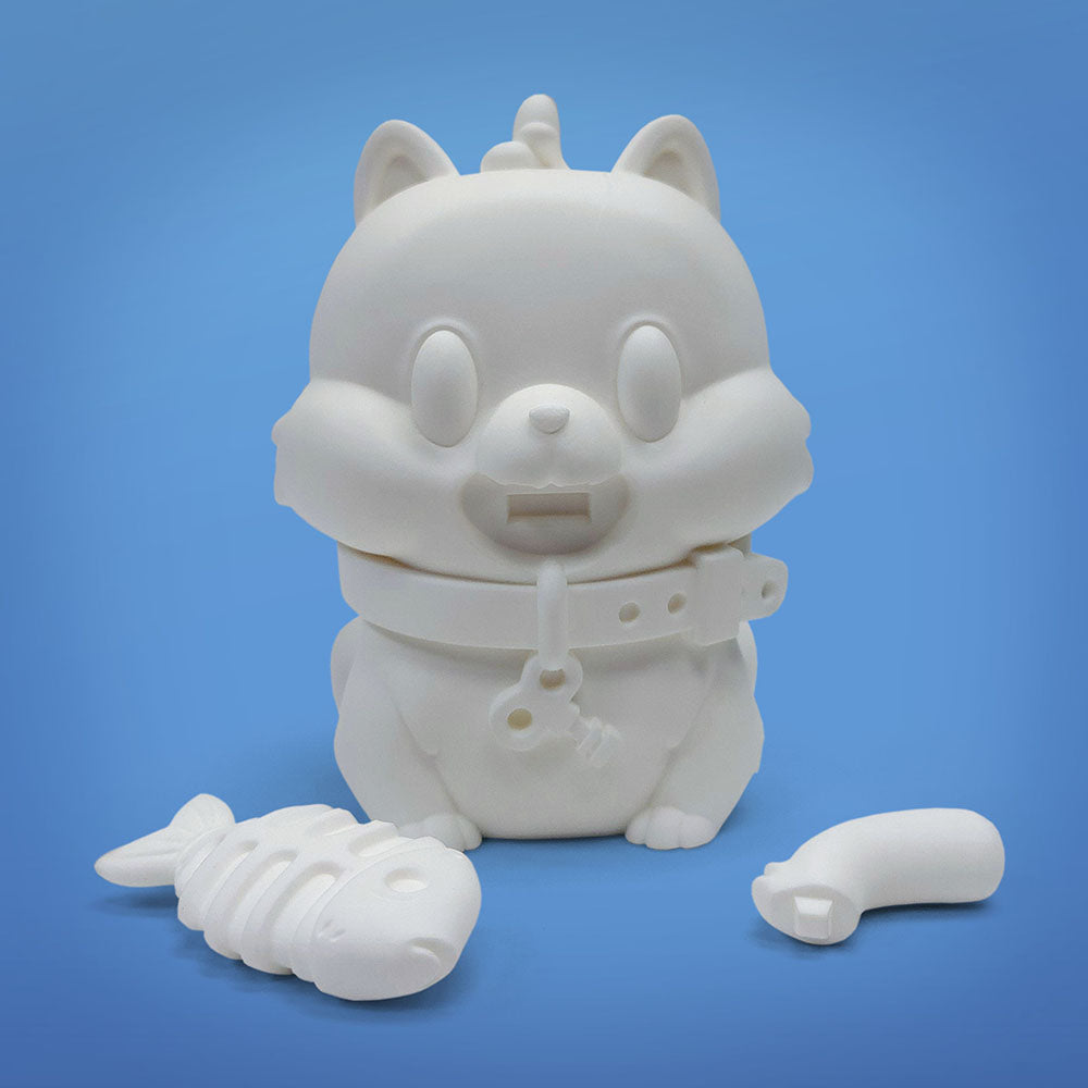 Li'l Beast - Fishbone Resin Figure - Blank