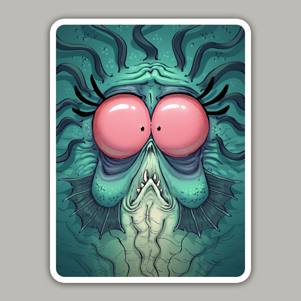 Sea Hag - 3"×4" Vinyl Sticker